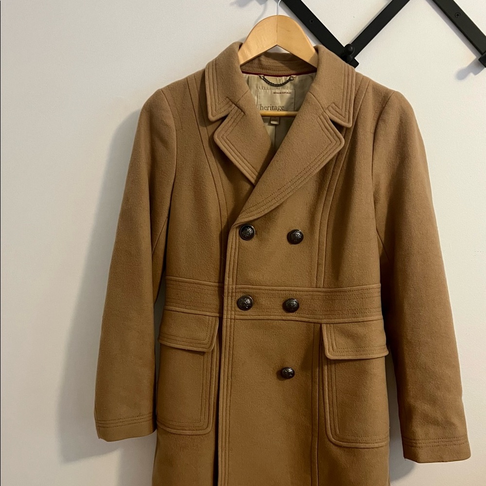 Beautiful Wool Banana Republic Heritage Peacoat